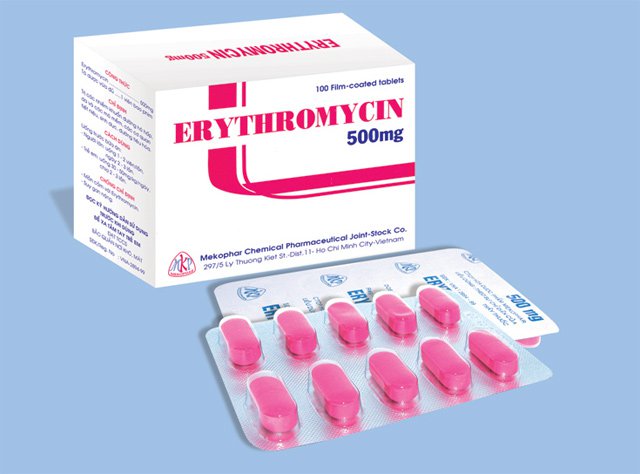 Công dụng của thuốc Erythromycin