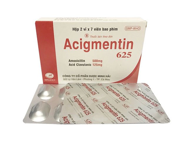 Thuốc acigmentin 625 có tác dụng gì?