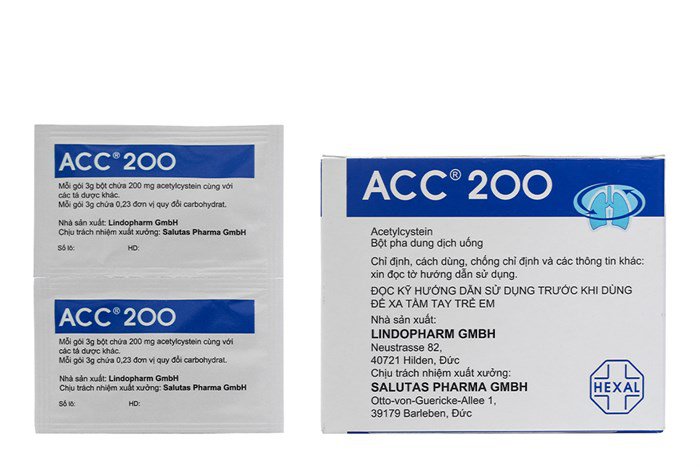 Công dụng thuốc ACC 200