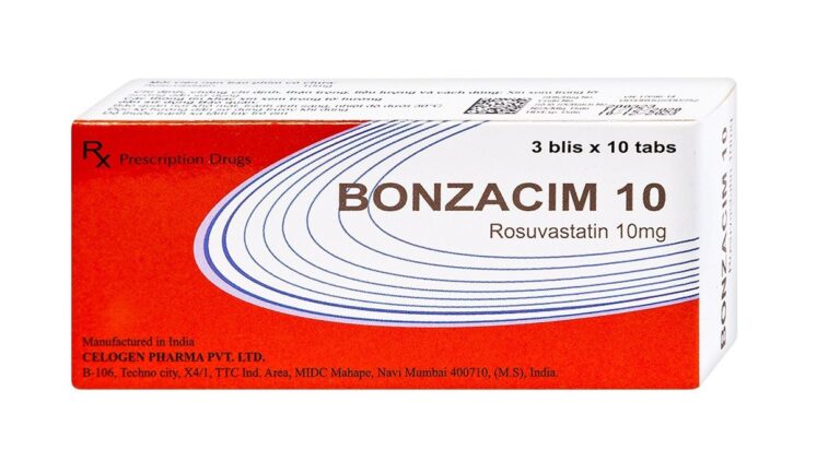 Công dụng thuốc bonzacim 10mg