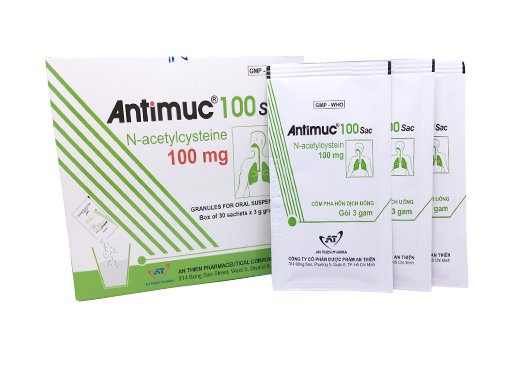 Công dụng thuốc Antimuc 100mg
