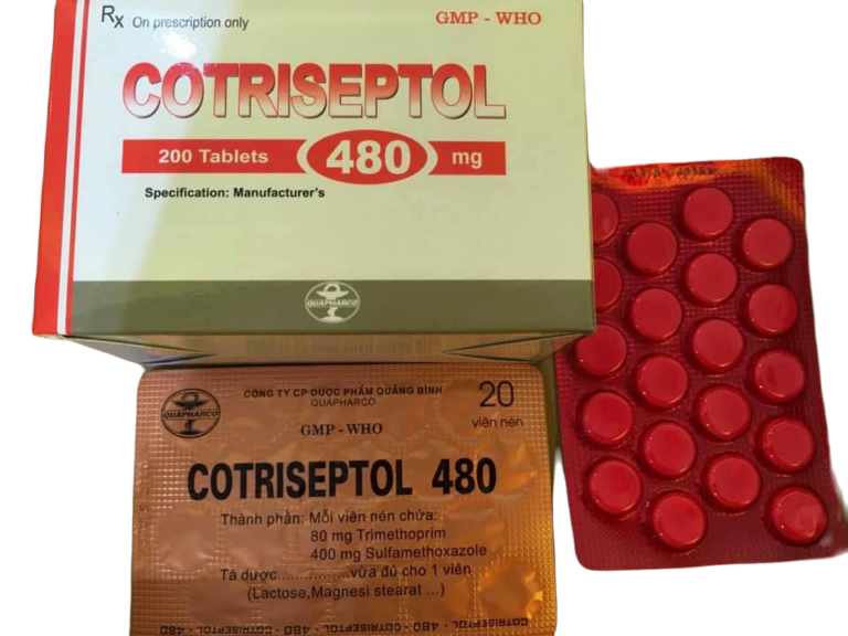 Công dụng thuốc Cotriseptol 480mg