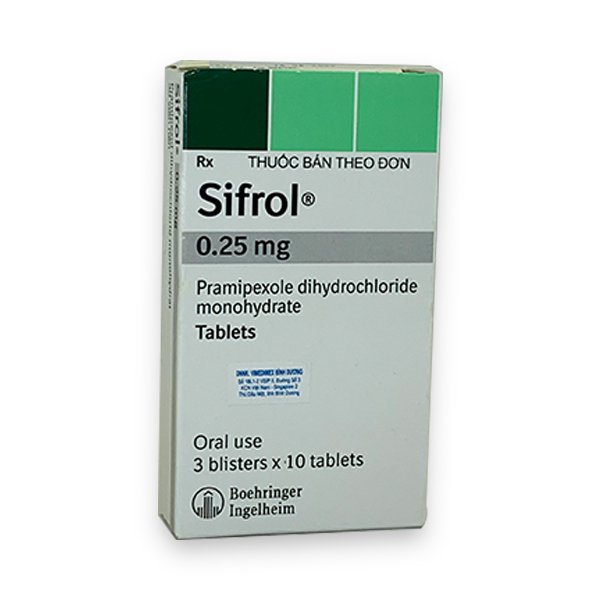 Công dụng thuốc Sifrol