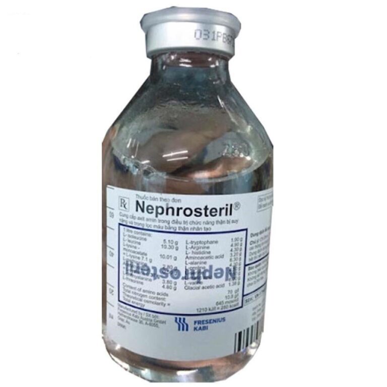Công dụng thuốc Nephrosteril