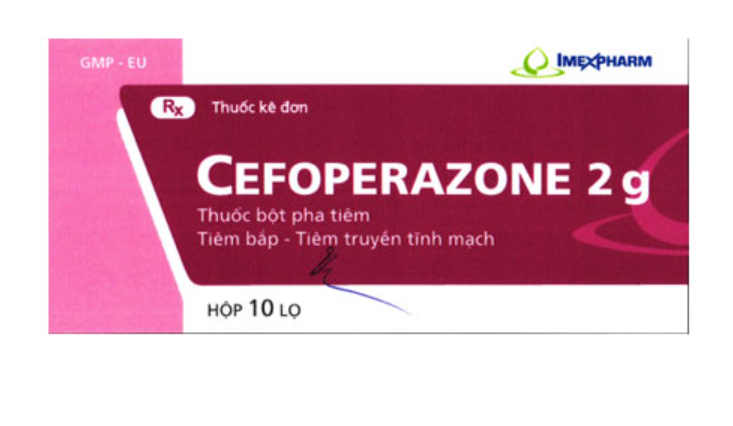 Các tương tác của thuốc Cefoperazone