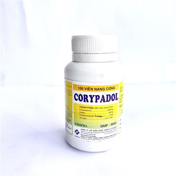 Công dụng thuốc Corypadol