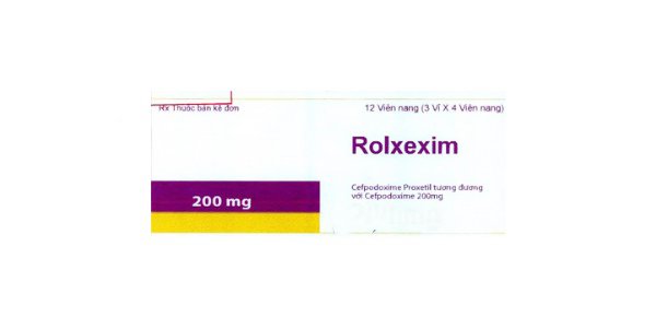 Công dụng thuốc Rolxexim 200mg