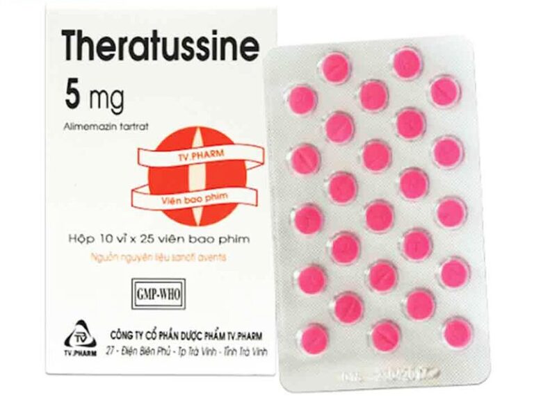 Công dụng thuốc Theratussine