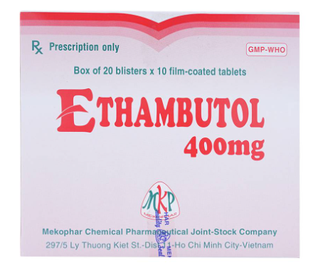 Các tác dụng phụ của thuốc Ethambutol 400mg