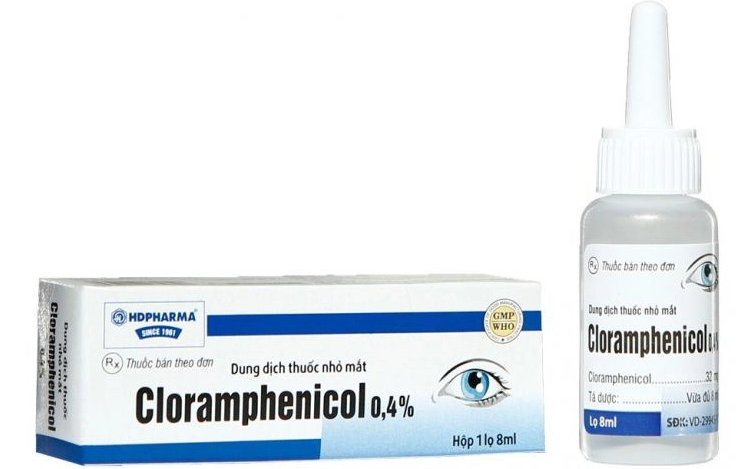 Lưu ý khi dùng thuốc nhỏ mắt Cloramphenicol