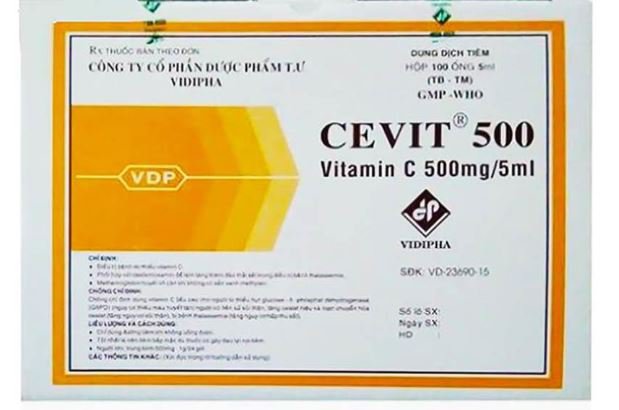 Công dụng thuốc Cevit 500