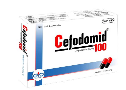 Công dụng thuốc Cefodomid 100