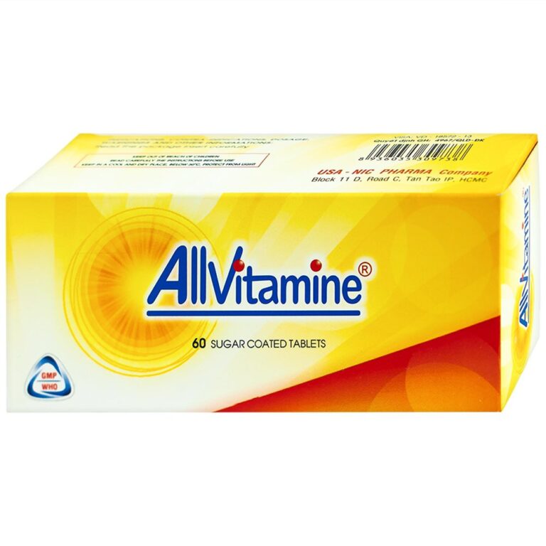 Công dụng của Allvitamine