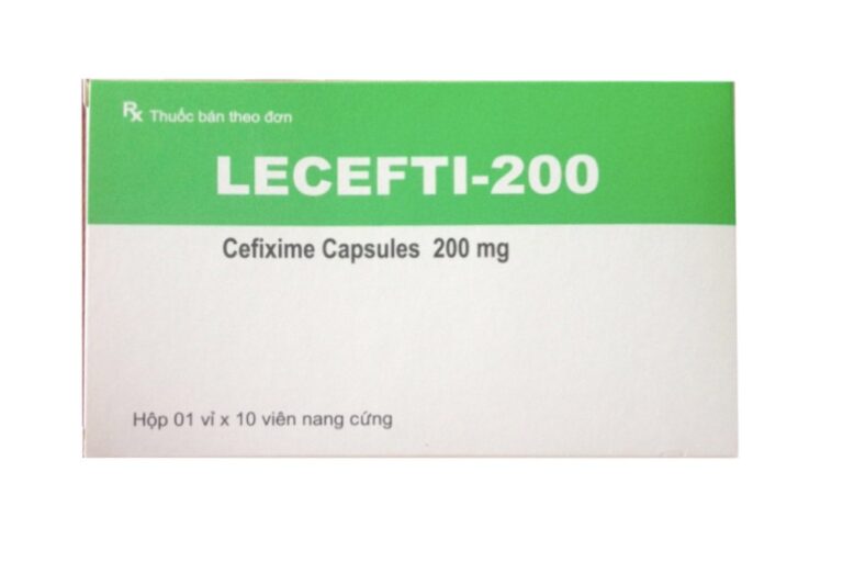 Công dụng thuốc Lecefti 200