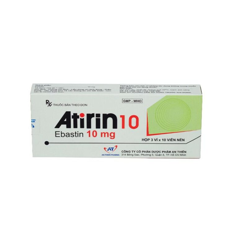 Công dụng thuốc Atirin 10