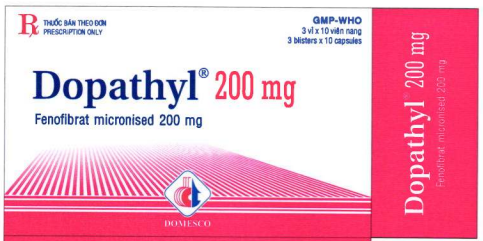 Công dụng thuốc Dopathyl 200 mg