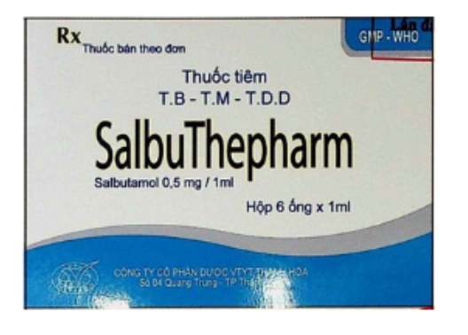Công dụng thuốc Salbuthepharm