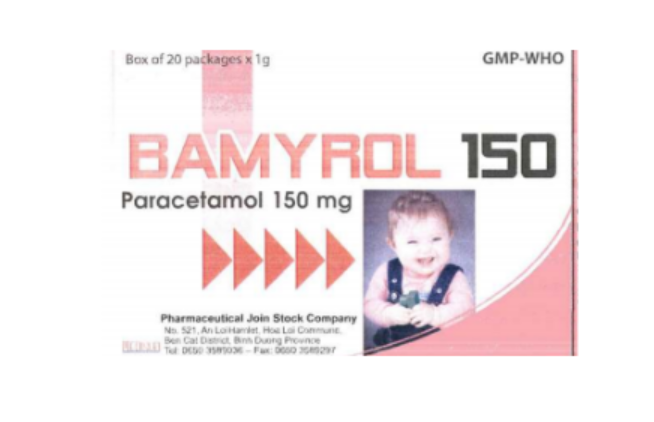 Công dụng thuốc Bamyrol 150
