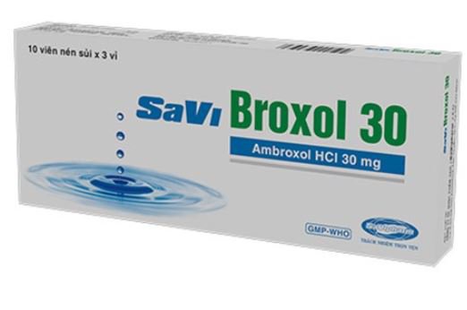 Công dụng thuốc SaViBroxol 30