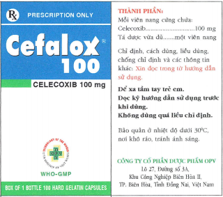 Công dụng thuốc Cefalox 100