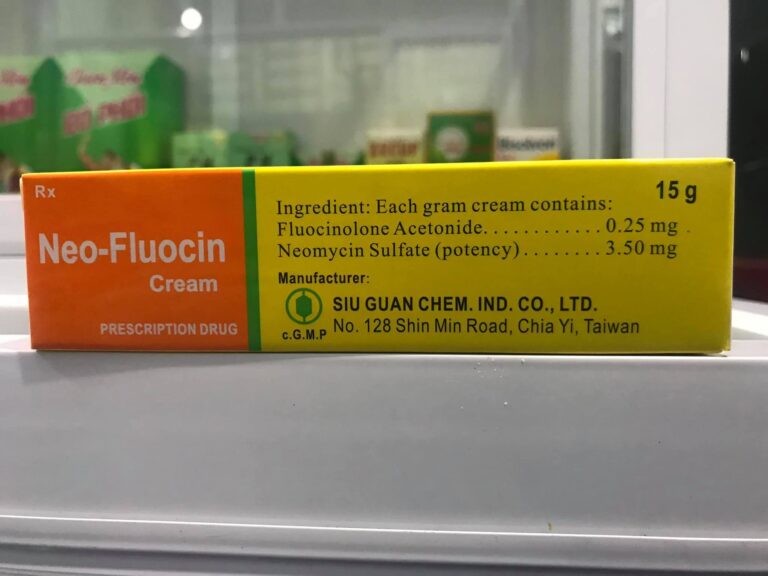 Công dụng thuốc Neo-Fluocin Cream