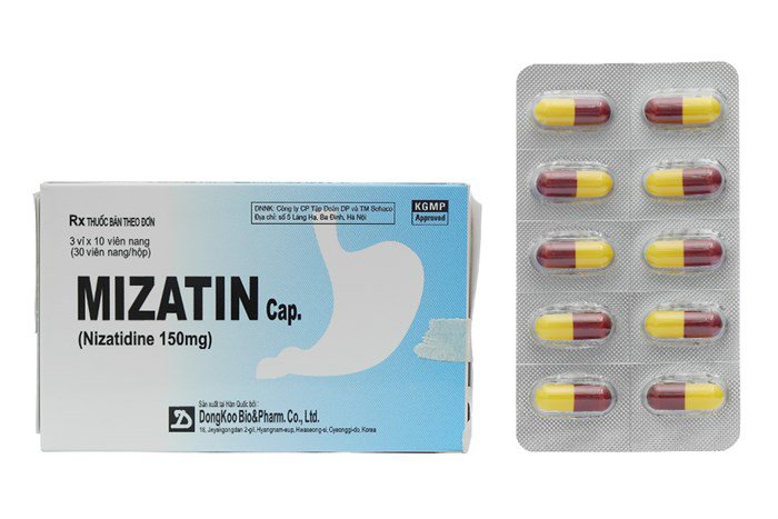 Công dụng thuốc Mizatin
