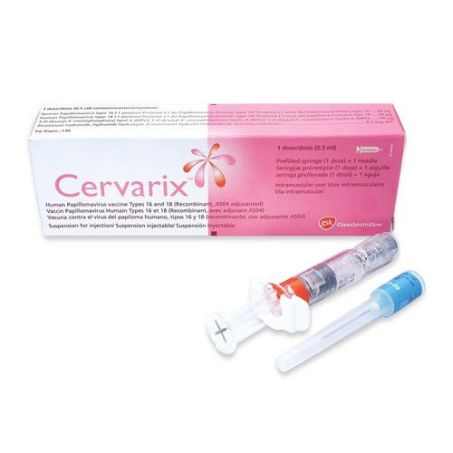 Tiêm hai mũi Cervarix ngừa ung thư cổ tử cung, mũi thứ ba tiêm Gardasil có tác dụng phụ gì không?