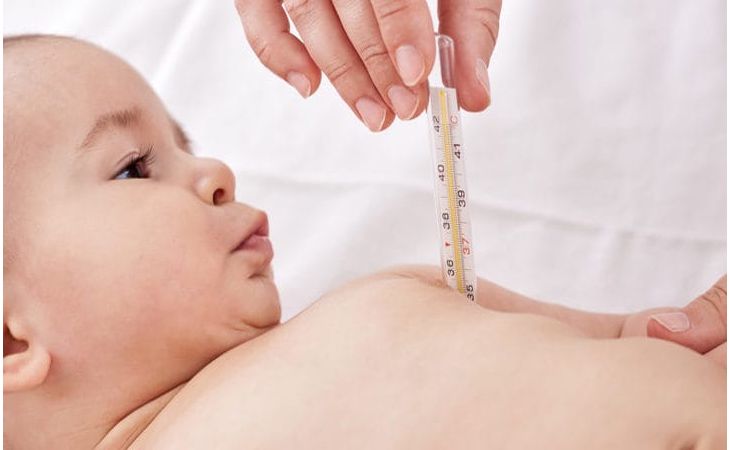 Cách đo nhiệt kế thủy ngân cho trẻ sơ sinh đúng cách